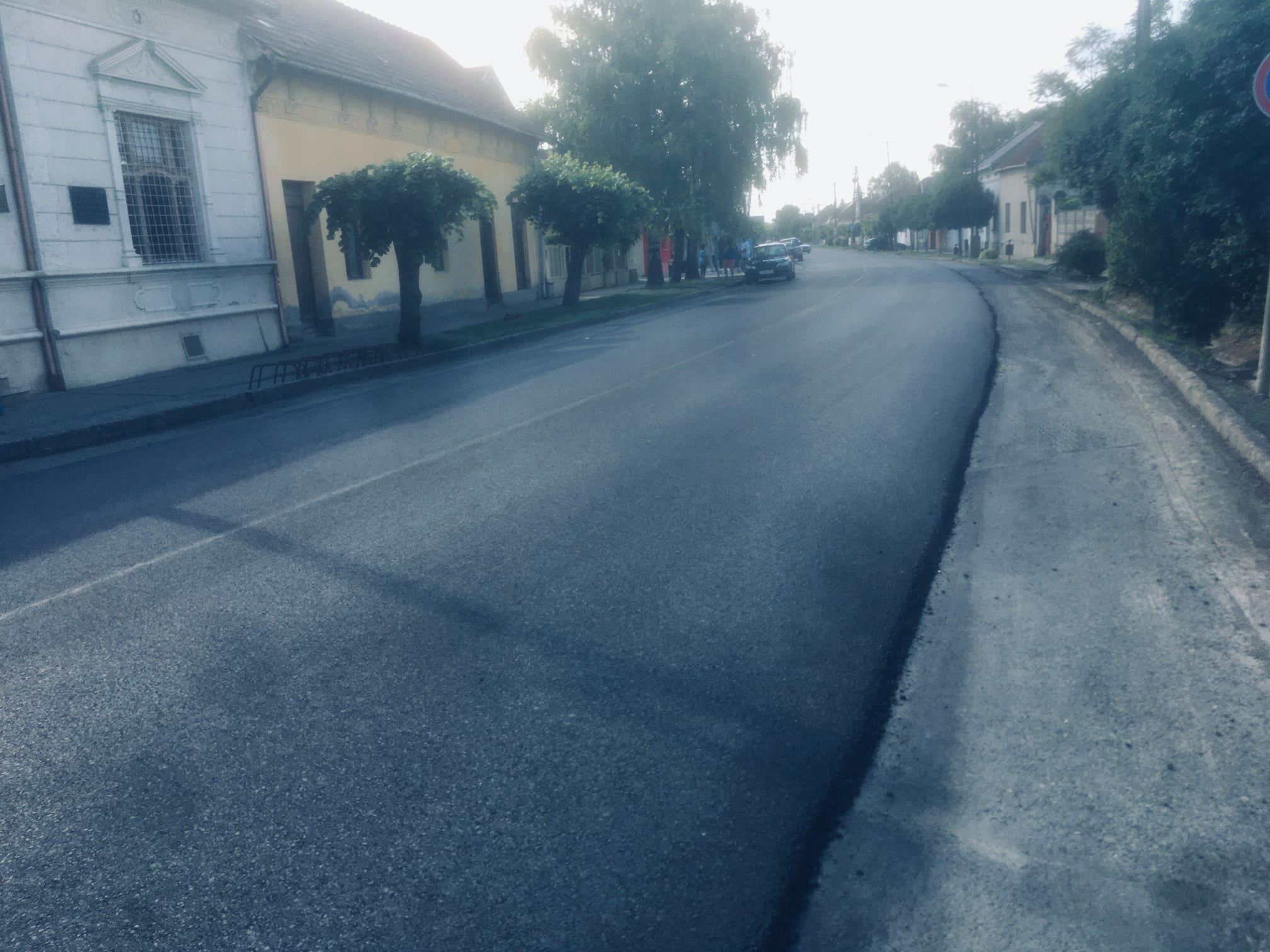 A Dózsa György utca felújításáról