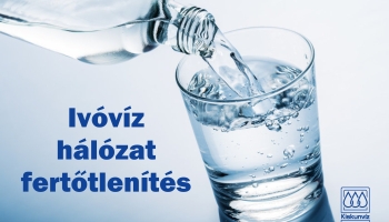 Ivóvíz hálózat fertőtlenítés - Jánoshalma - Kiskunsági Víziközmű-Szolgáltató Kft