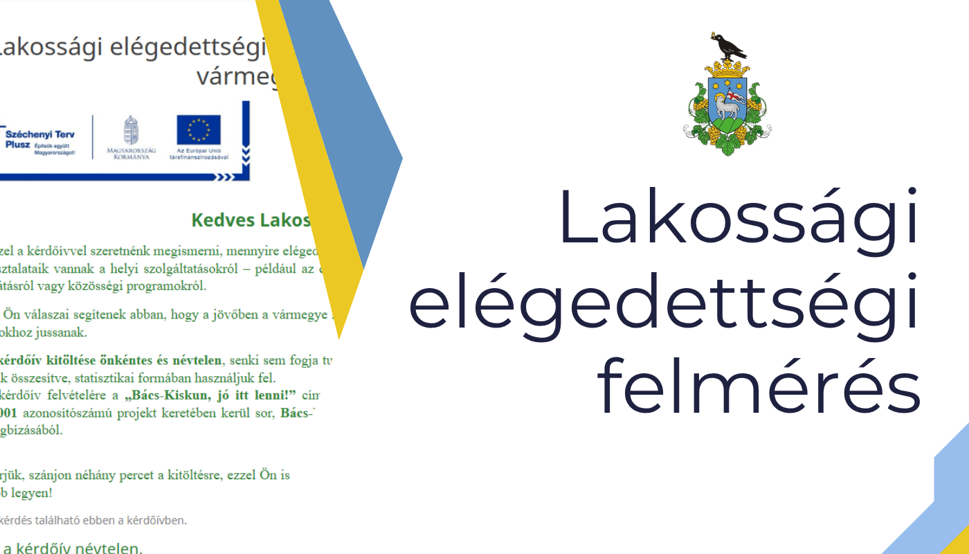 Lakossági elégedettségi felmérés